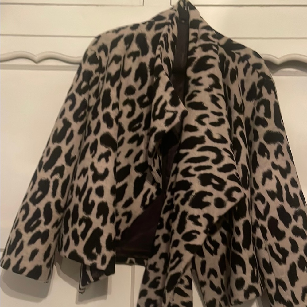 Leopard Print Jacket